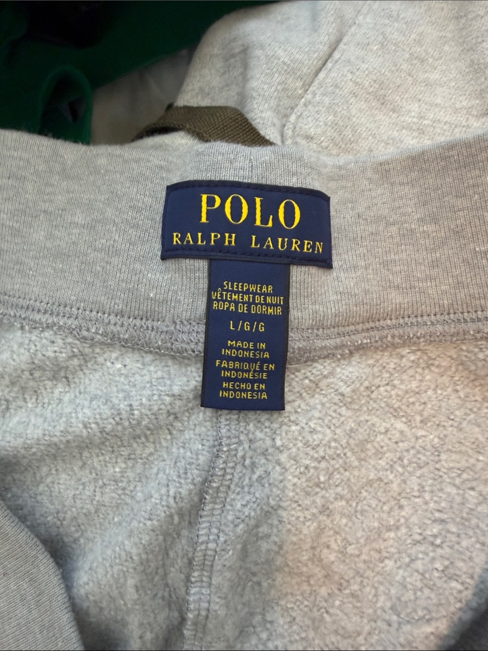 Polo by Ralph Lauren Gray Logo Fleece Shorts - Picture 5 of 6